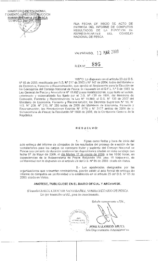 r ex 895-09 fecha inicio acto entrega resultados cnp.pdf