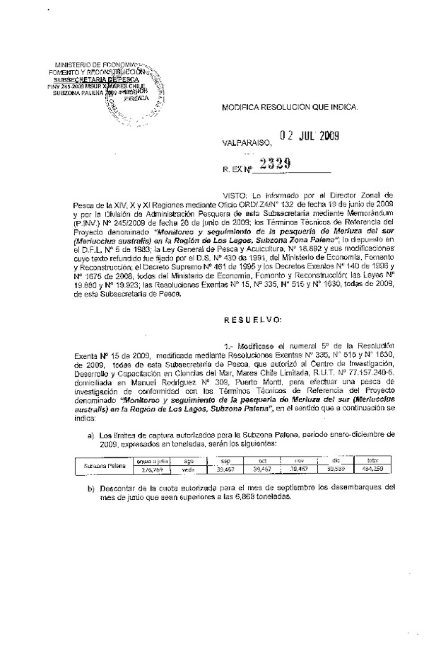 r ex pinv 2329-09 mod r 15-09 mares chile merluza del sur palena x.pdf