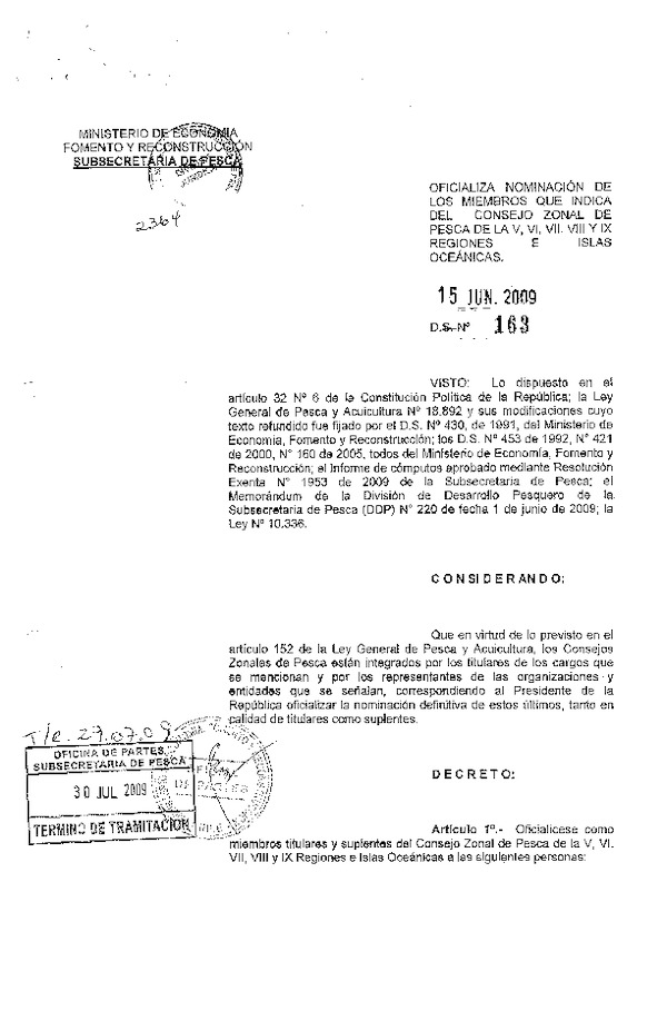 ds 163-09 oficializa nominacion czp v-ix.pdf