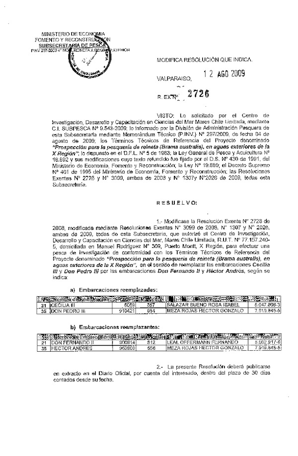 r ex pinv 2726-09 mod r 2728-08 mares chile reineta x.pdf