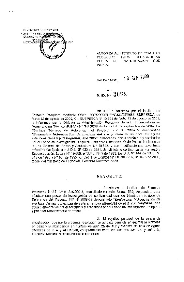 r ex pinv 3068-09 ifop merluza del sur y merluza de cola x-xi.pdf