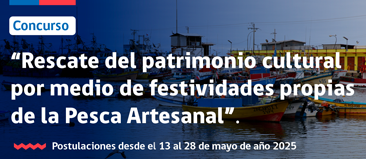 Concurso "Rescate del patrimonio cultural por medio de festividades propias de la pesca artesanal"