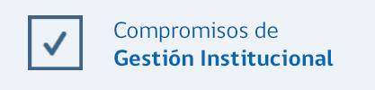 Compromisos de gestión institucional