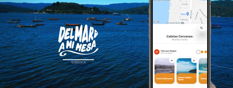 Subpesca invita a vivir la magia de las caletas a través de app Del Mar a Mi Mesa