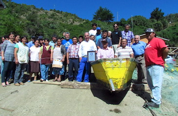 Subsecretario en caleta Bonifacio