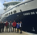 Buque "Cabo de Hornos" zarpa desde Talcahuano con científicos que investigan fenómeno de la  marea roja