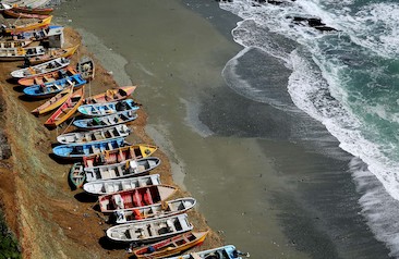 Caleta Estaquilla, región de Los Lagos