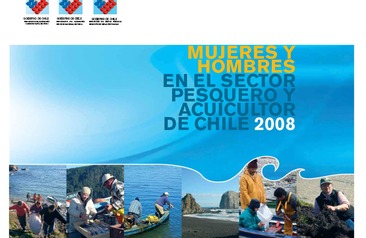 Mujeres y hombres en el sector pesquero y acuicultor de Chile
