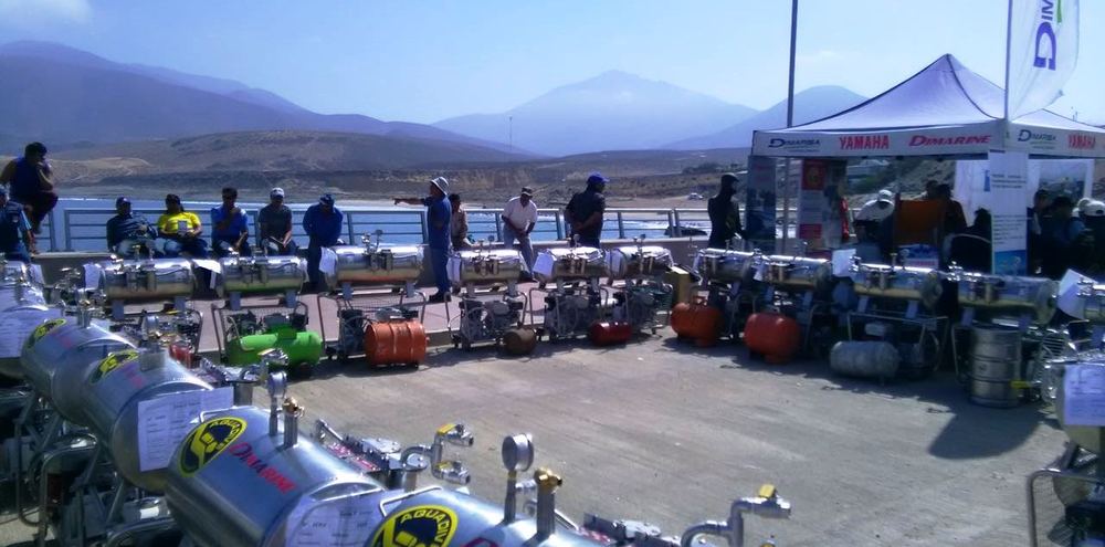 Programa "Cambia el viejo" entregó 130 compresores  a buzos mariscadores en caleta  Los Hornos