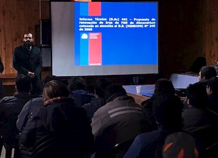 Quellón: Subpesca se reúne con mitilicultores y pescadores artesanales para dar a conocer propuesta de renovación área FAN